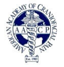 American Academy of Craniofacial Pain